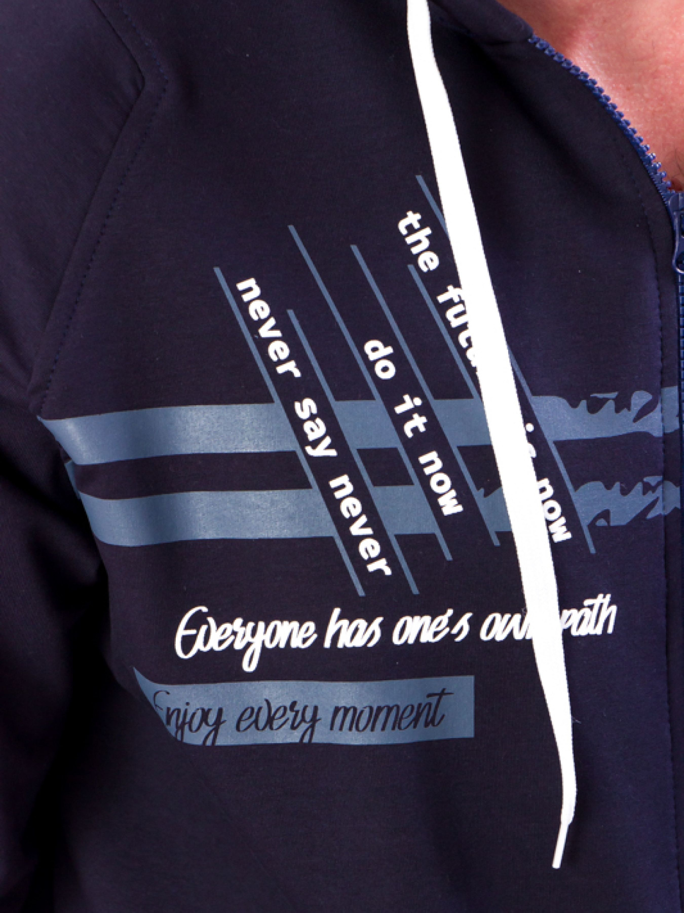 Спортивный костюм Носи своє модель 8092-057-33-1-chornilxno-sinj-indigo Фото