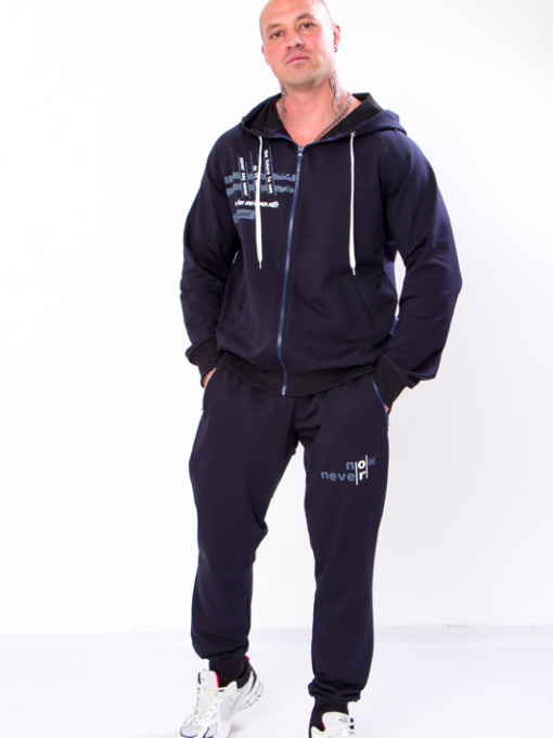 Спортивный костюм Носи своє модель 8092-057-33-1-chornilxno-sinj-indigo Фото