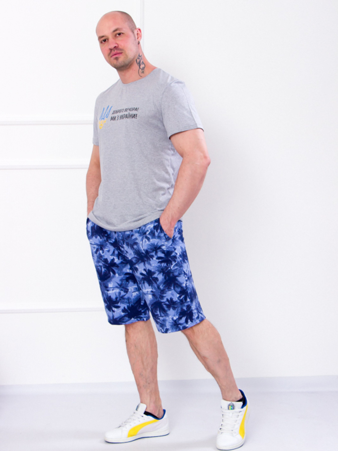 Повседневные шорты Носи своє модель 8123-055-palxmi-sinj Фото