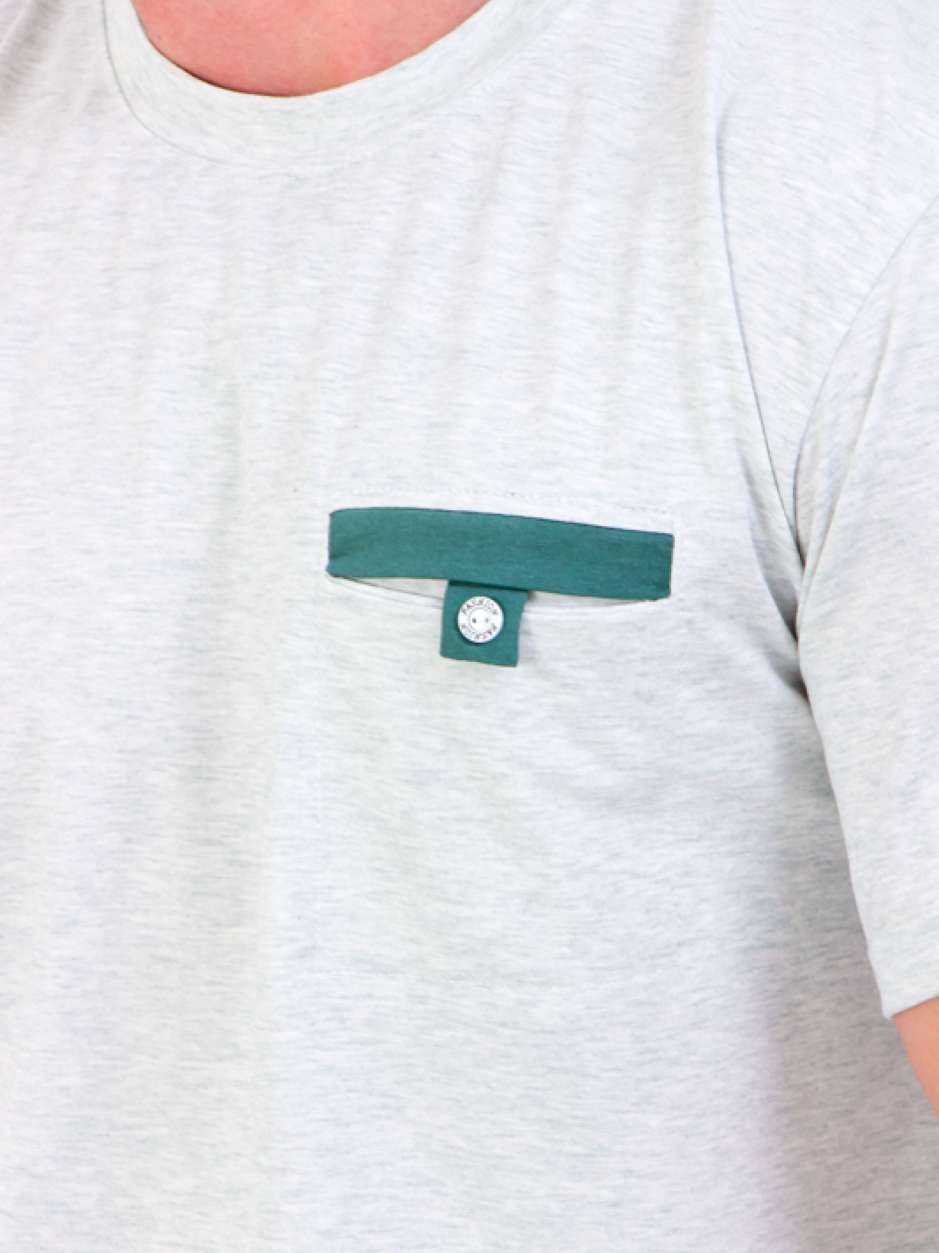 Футболка Носи своє модель 8144-090-zelenij-melanzh Фото