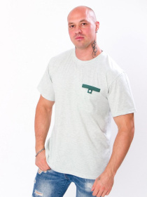 Футболка Носи своє модель 8144-090-zelenij-melanzh Фото