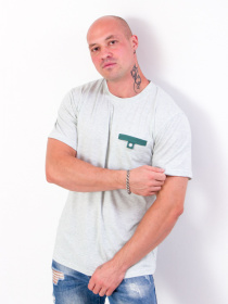 Футболка Носи своє модель 8144-090-zelenij-melanzh Фото