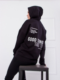 Худи Носи своє модель 8155-057-33-chornij Фото