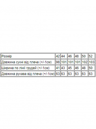 Сукня міді Носи своє модель 8182-096-chornilxno-sinj — фото 3 - INTERTOP