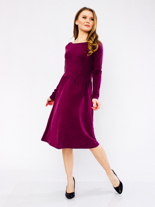 Платье миди Носи своє модель 8182-096-fuksq Фото