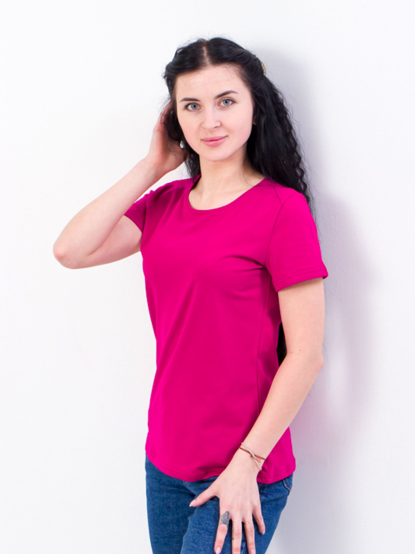 Футболка Носи своє модель 8188-036-temno-malinovij Фото