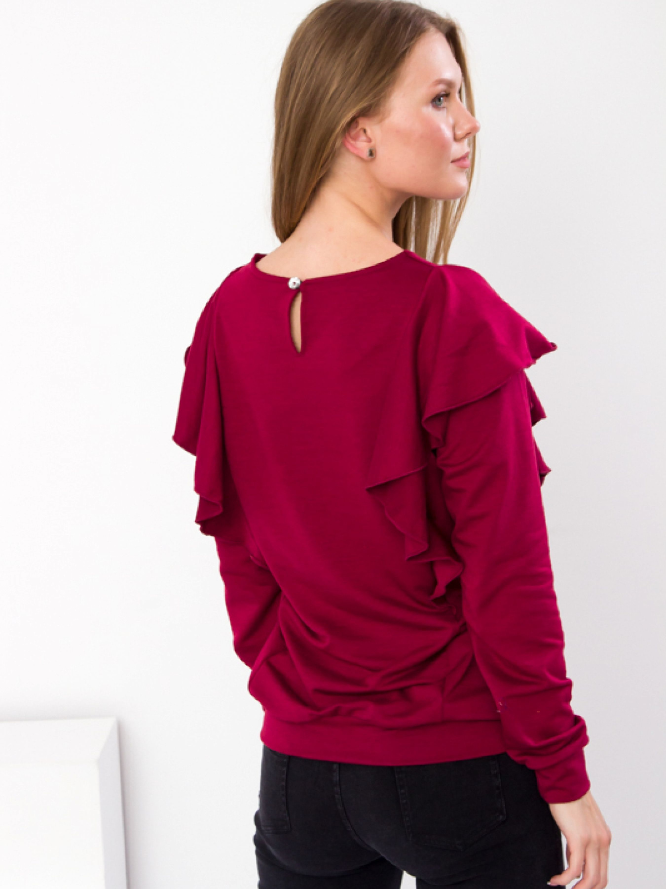 Блуза Носи своє Модель 8203-057-bordovij Фото