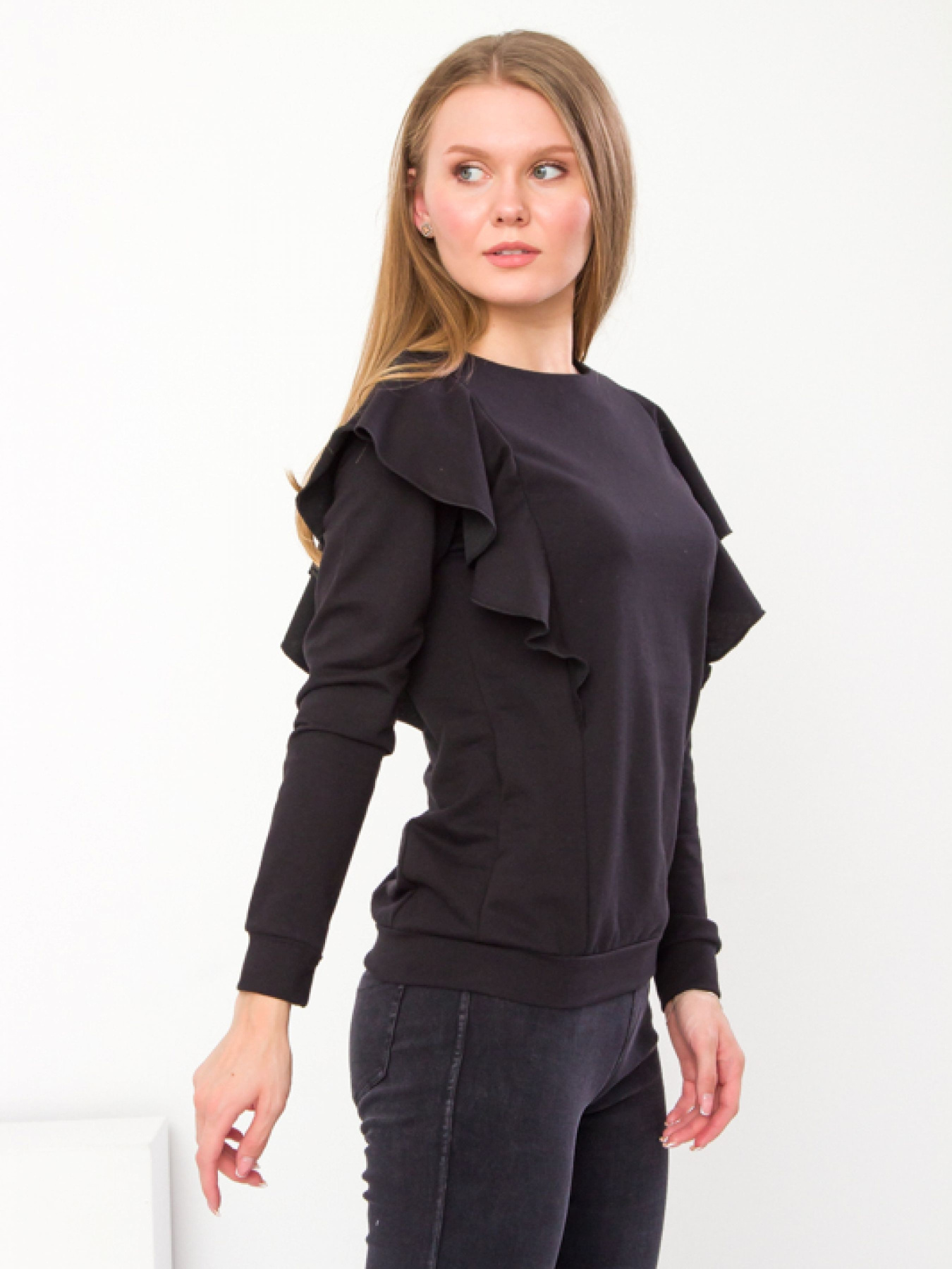 Блуза Носи своє модель 8203-057-chornij Блуза Носи своє модель 8203-057-chornij Фото