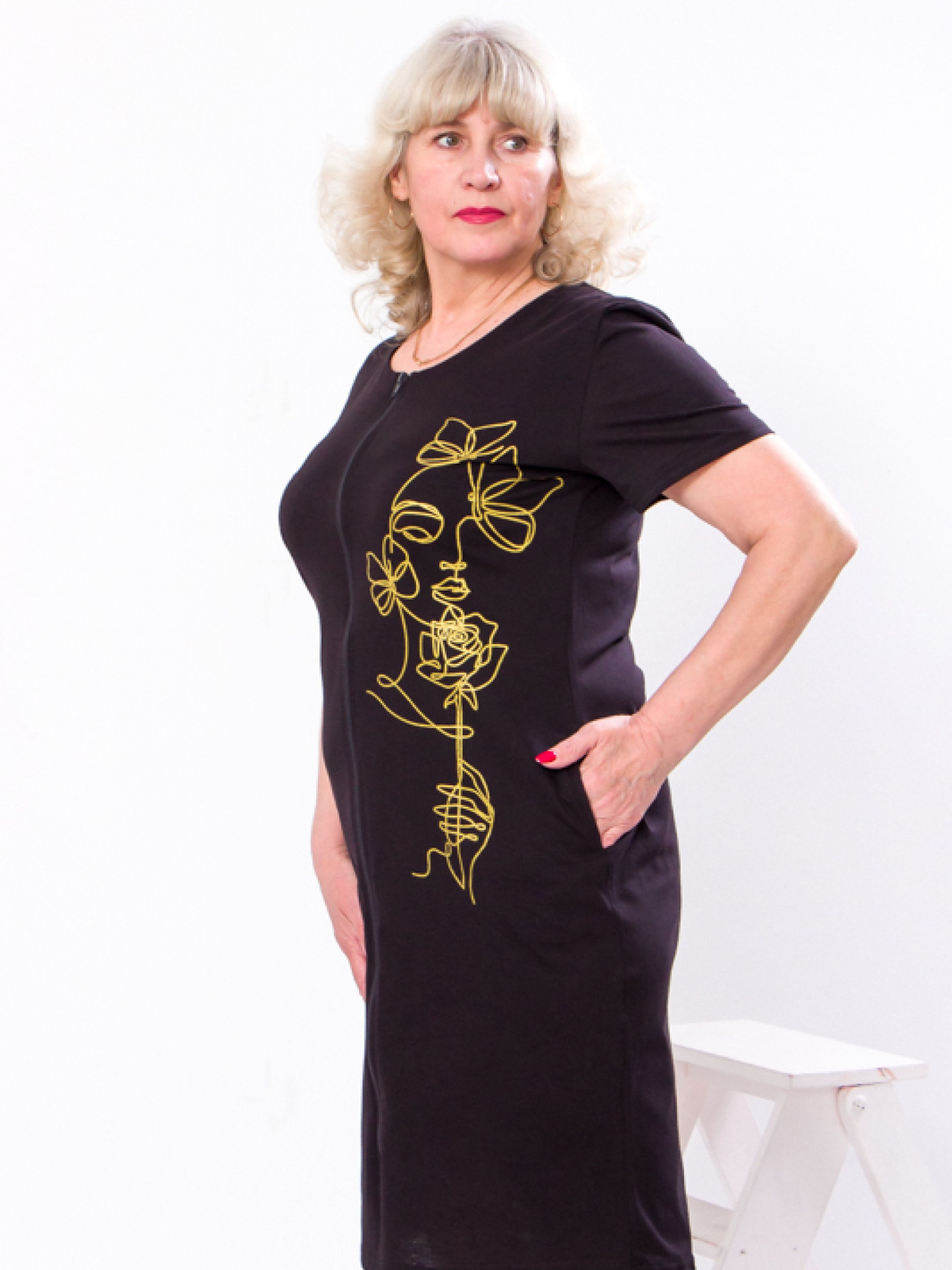 Халат Носи своє модель 8205-001-33-chornij Фото