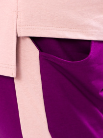 Повседневный костюм Носи своє модель 8208-057-33-baklazhan Фото