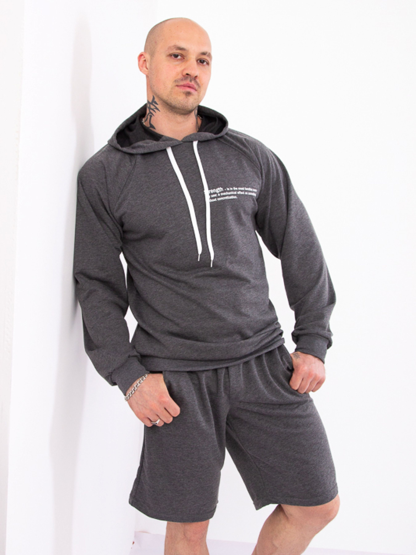 Повсякденний костюм Носи своє модель 8209-057-33-temno-srij Фото