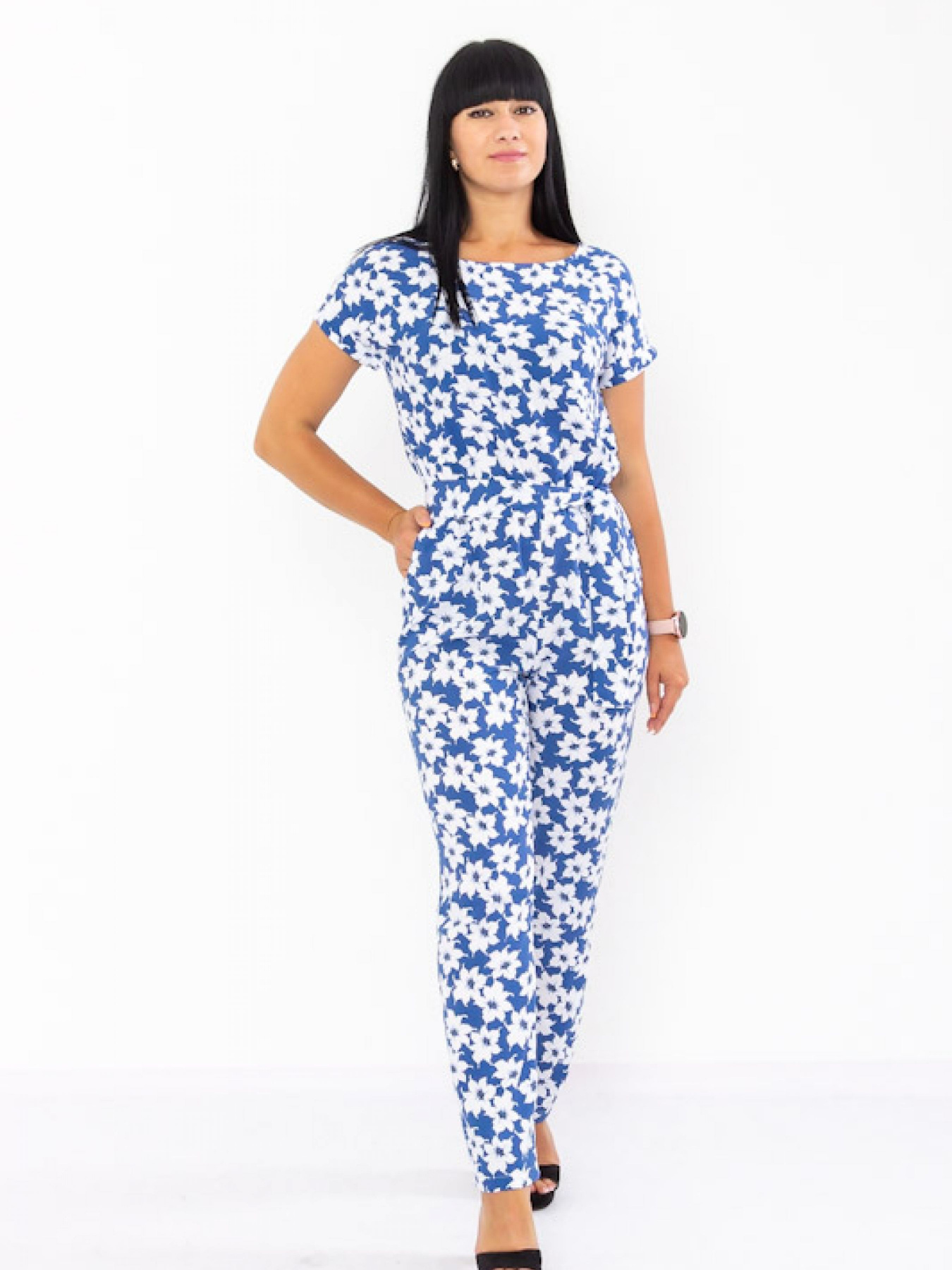 Комбинезон Носи своє модель 8211-102-bl-kvti-na-sinxomu Фото