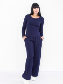 Спортивный костюм Носи своє модель 8213-103-chornilxno-sinj Фото