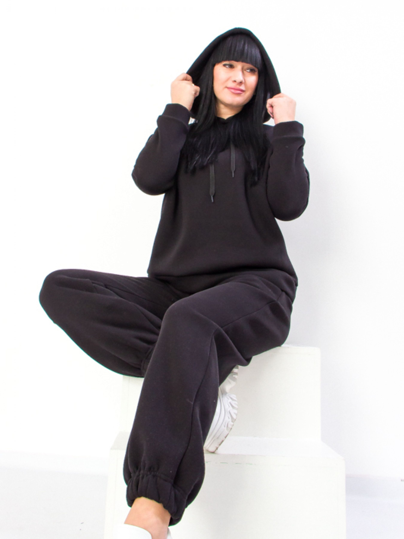 Спортивный костюм Носи своє модель 8252-025-chornij Фото