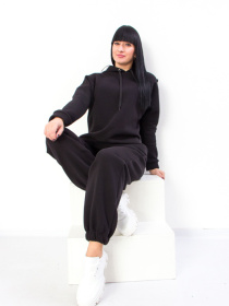 Спортивный костюм Носи своє модель 8252-025-chornij Фото