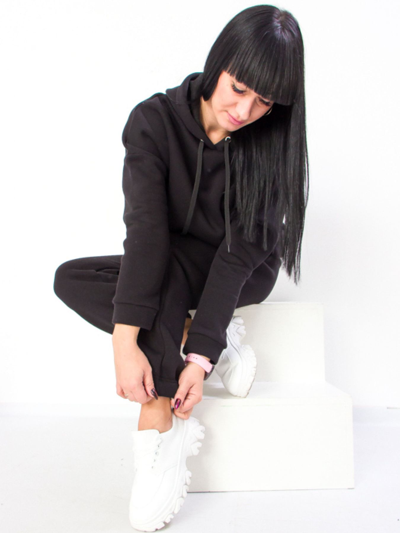 Спортивный костюм Носи своє модель 8252-025-chornij Фото