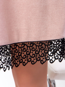 Платье мини Носи своє модель 8261-073-pudra Фото