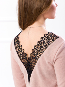 Платье мини Носи своє модель 8261-073-pudra Фото