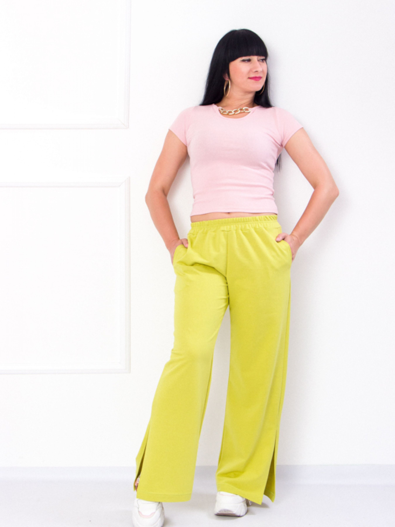 Палаццо Носи своє модель 8296-057-citrus Фото