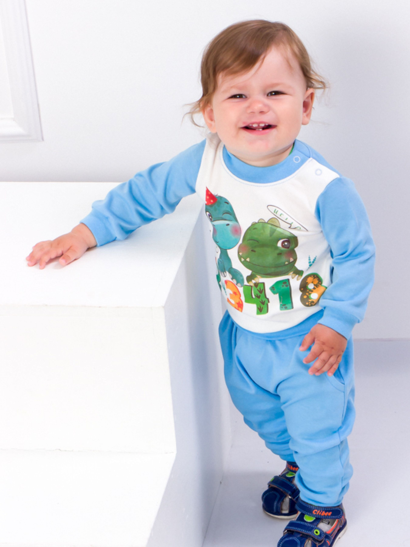 Повседневный костюм Носи своє модель 9522-015-33-4-blakitnij Фото