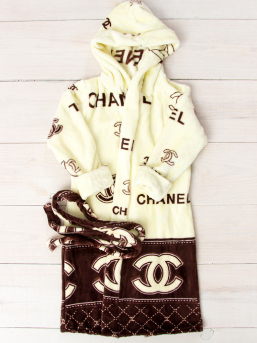 Халат Носи своє модель 9650-035-5-molochnij-chanel Фото