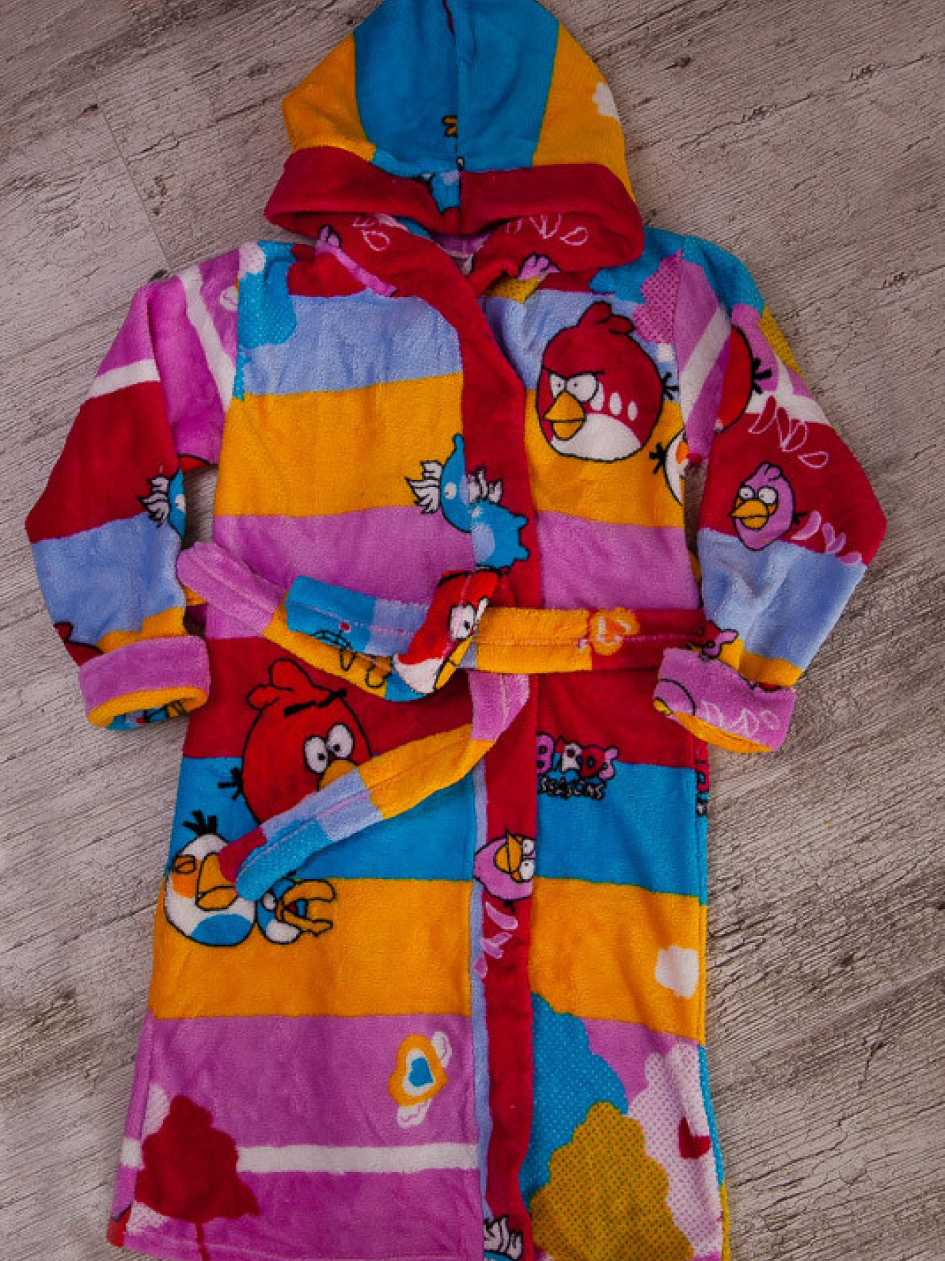 Халат Носи своє модель 9650-035-5-rozhevij-angry-birds Фото