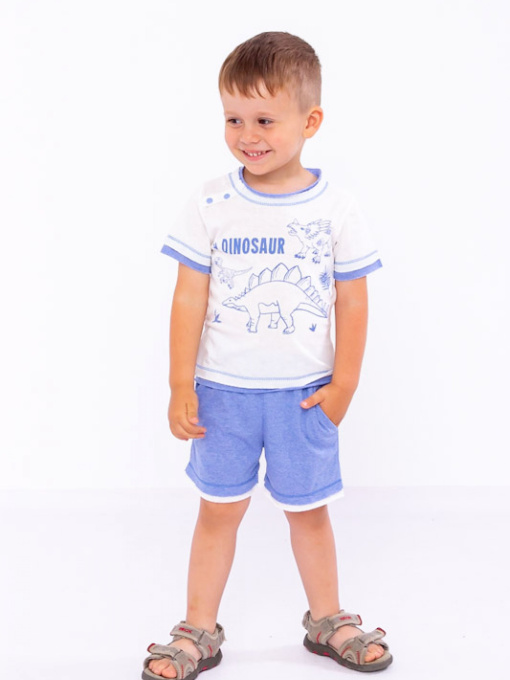 Повседневный костюм Носи своє модель 5021-001-33-molochnij-dzhins Фото