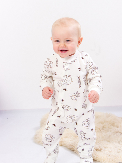 Нательный комбинезон Носи своє модель 5032-016-5-molochnij-zvrqta Фото