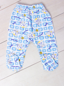 Повзунки Носи своє модель 5033-024-4-kotiki-blakitnij-kvadrat Фото