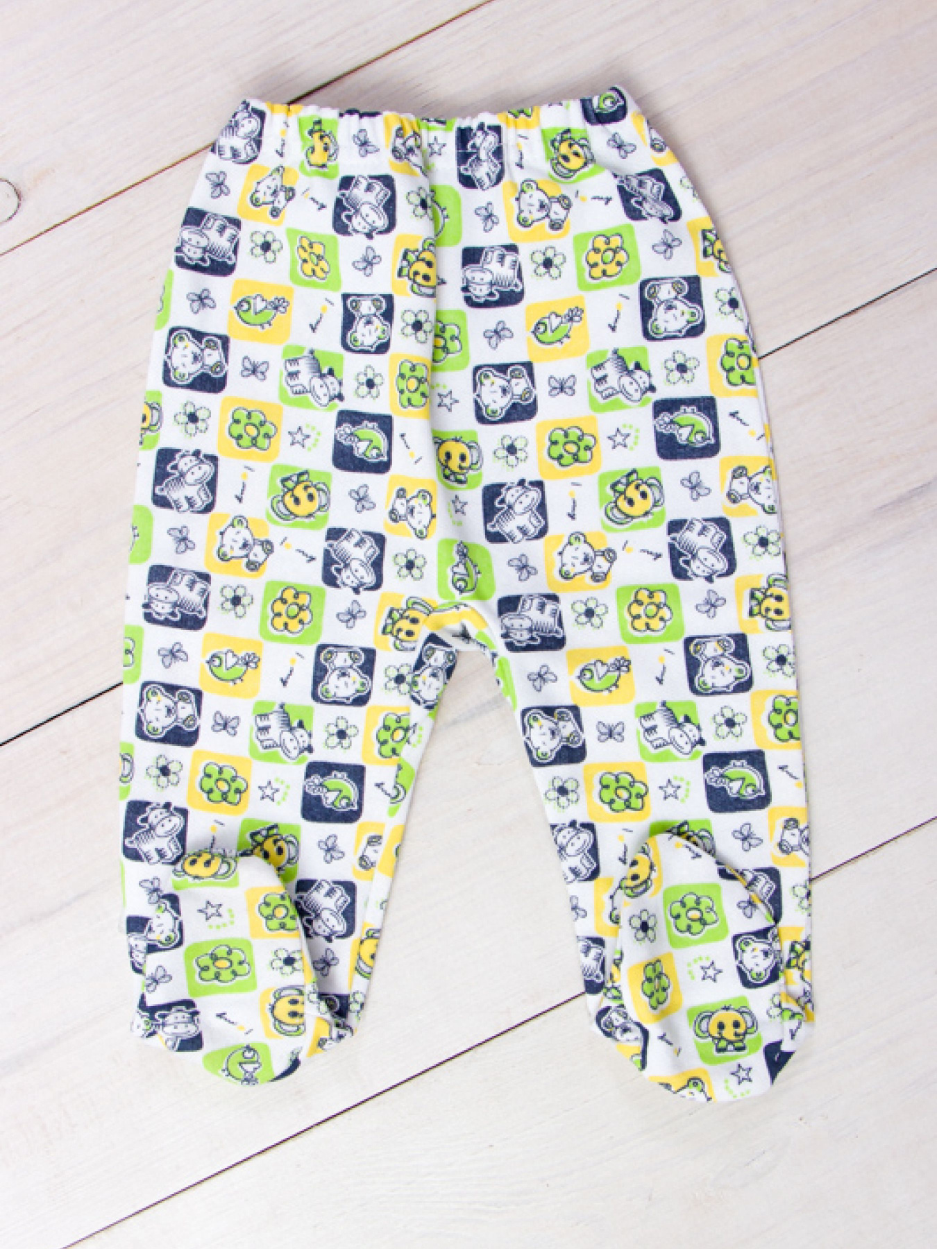 Повзунки Носи своє модель 5033-024-4-zvrqta-molochnij Фото