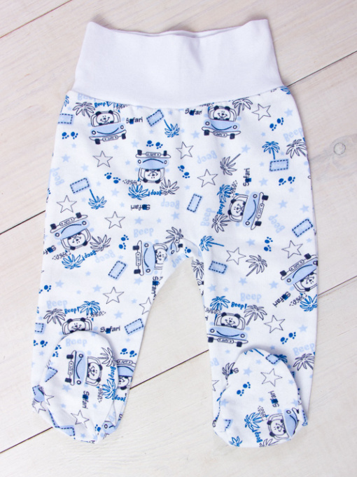 Повзунки Носи своє Модель 5034-024-4-mshka-blakitnij-na-blomu Фото