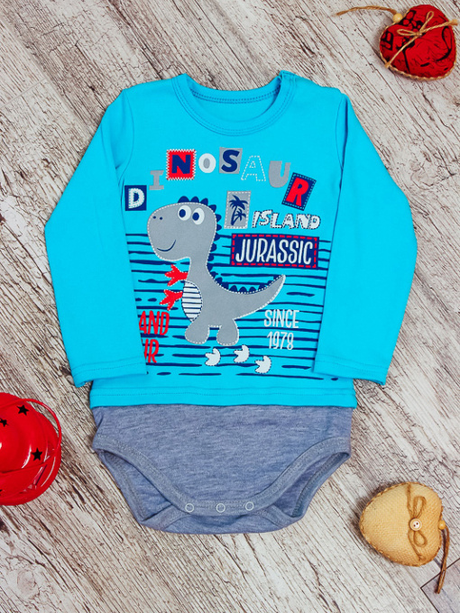 Боди для младенцев Носи своє модель 5043-015-33-blakitnij-dno Боди для младенцев Носи своє модель 5043-015-33-blakitnij-dno Фото