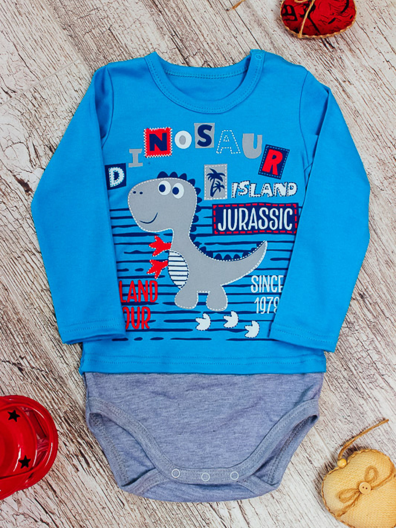 Боди для младенцев Носи своє модель 5043-015-33-bryuza-dno Фото