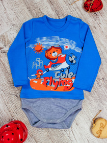 Боди для младенцев Носи своє модель 5043-015-33-sinj-vedmedik Фото