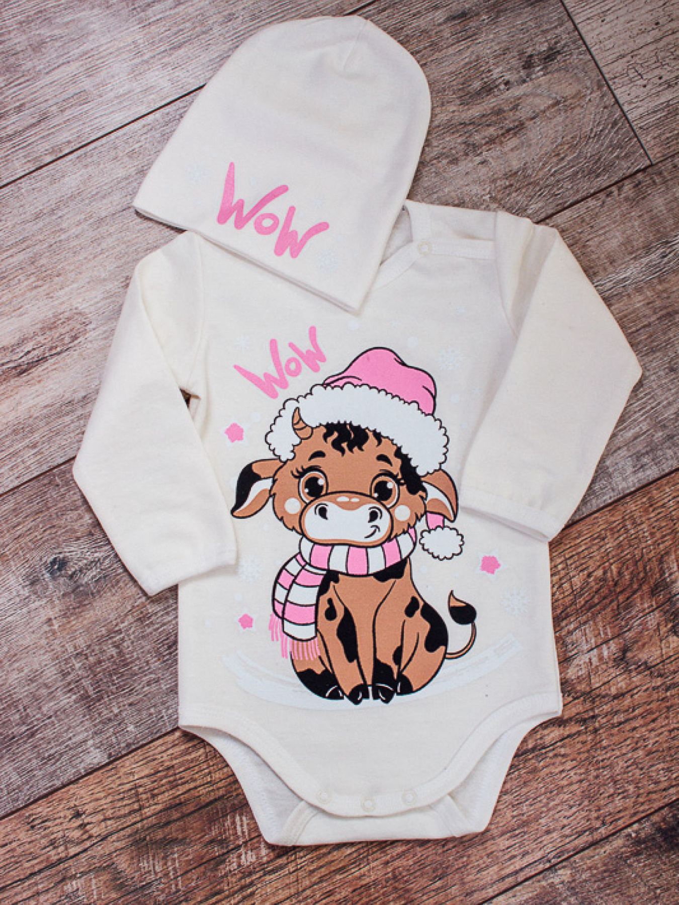 Комплект для младенцев Носи своє модель 5053-023-33-5-molochnij-korvka Фото