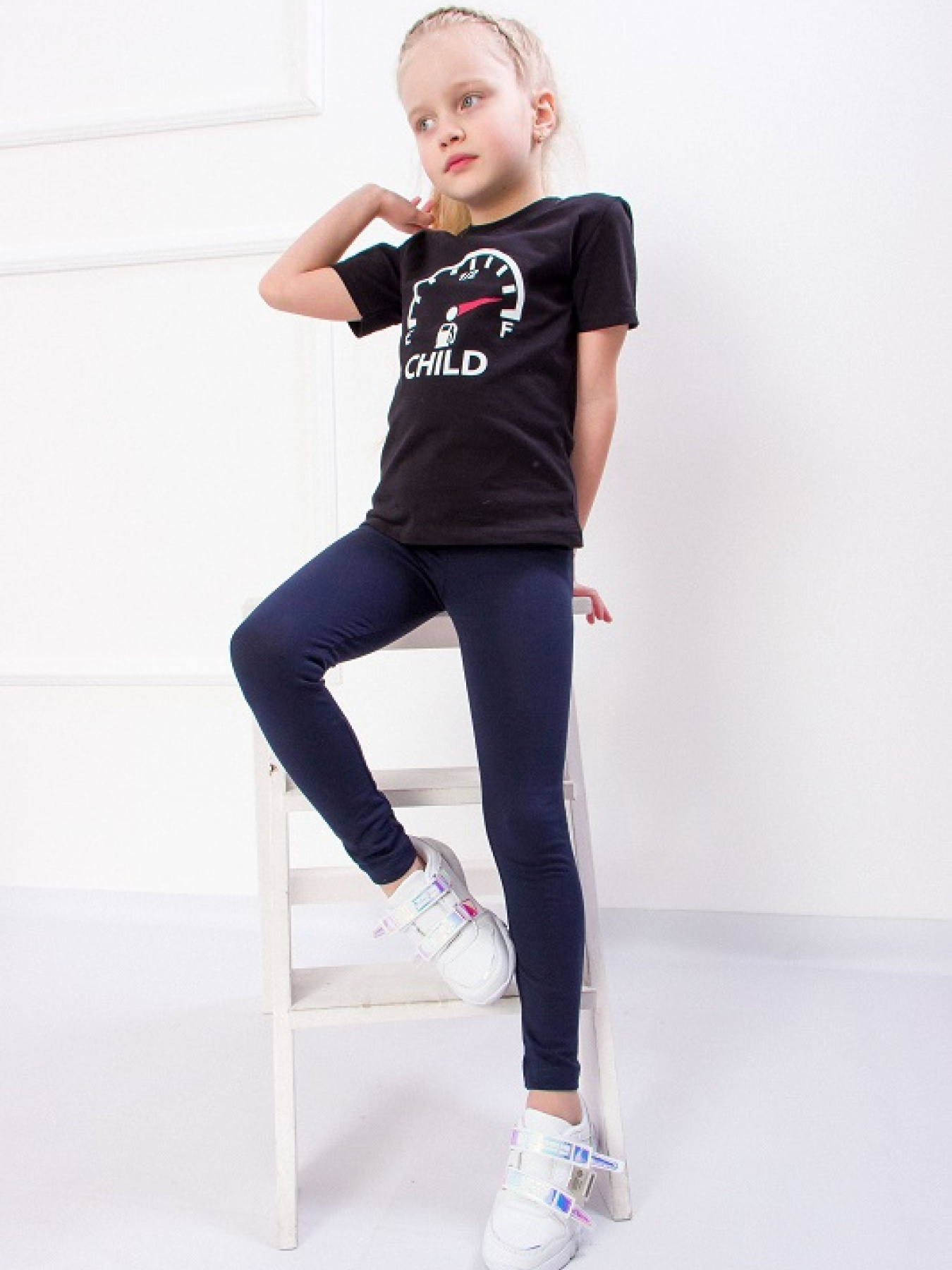 Леггинсы Носи своє модель 6000-036-chornilxno-sinj Фото