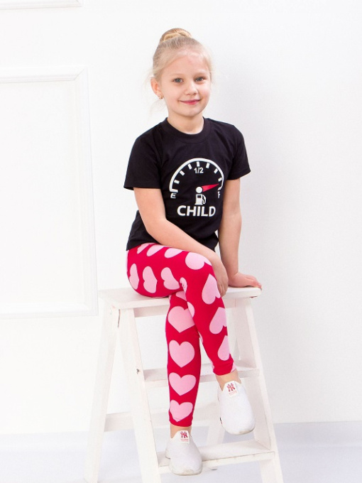 Леггинсы Носи своє модель 6000-043-sercq-na-chervonomu Фото