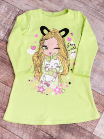 Платье мини Носи своє модель 6004-023-33-salatovij Фото