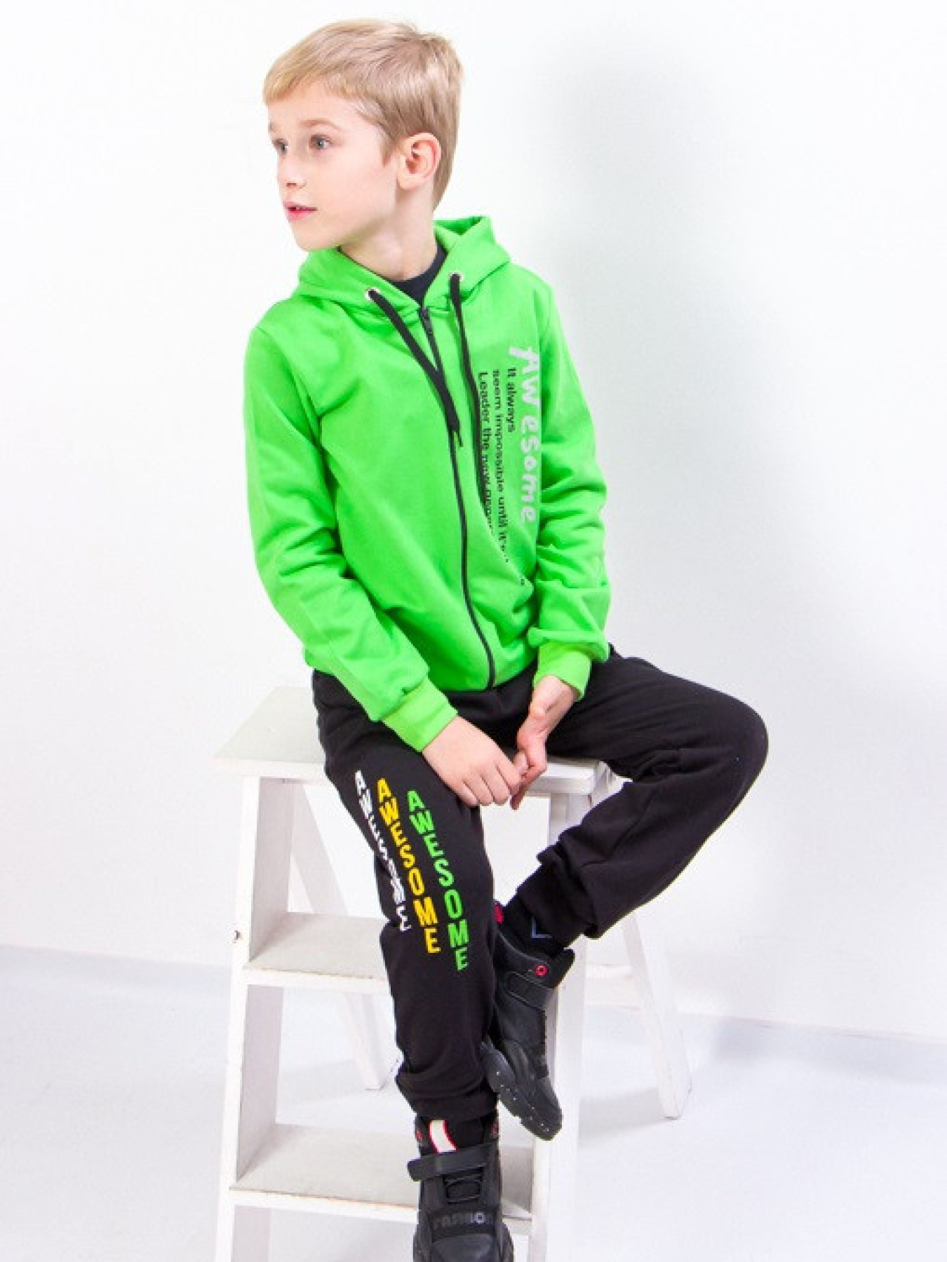 Спортивний костюм Носи своє модель 6018-023-33-4-salatovij-amesome Фото