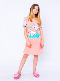 Ночная рубашка Носи своє модель 6019-002-33-slonik-persik Фото