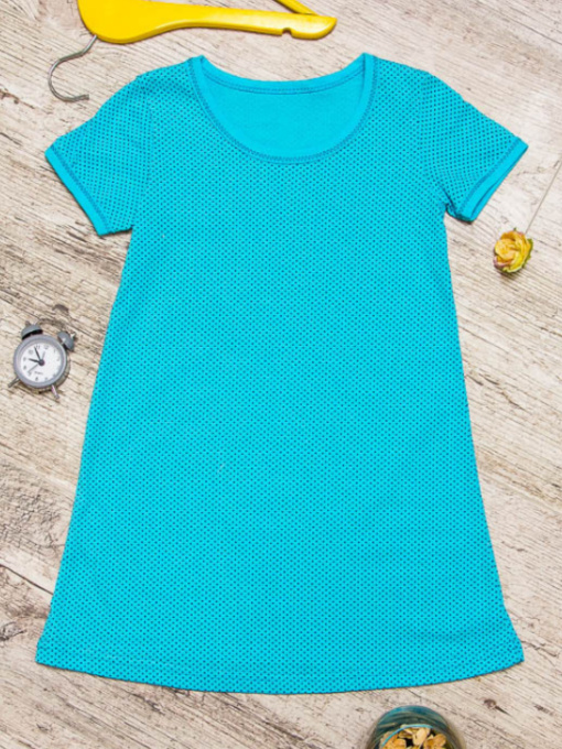 Нічна сорочка Носи своє модель 6019-002-goroh-blakitnij Фото