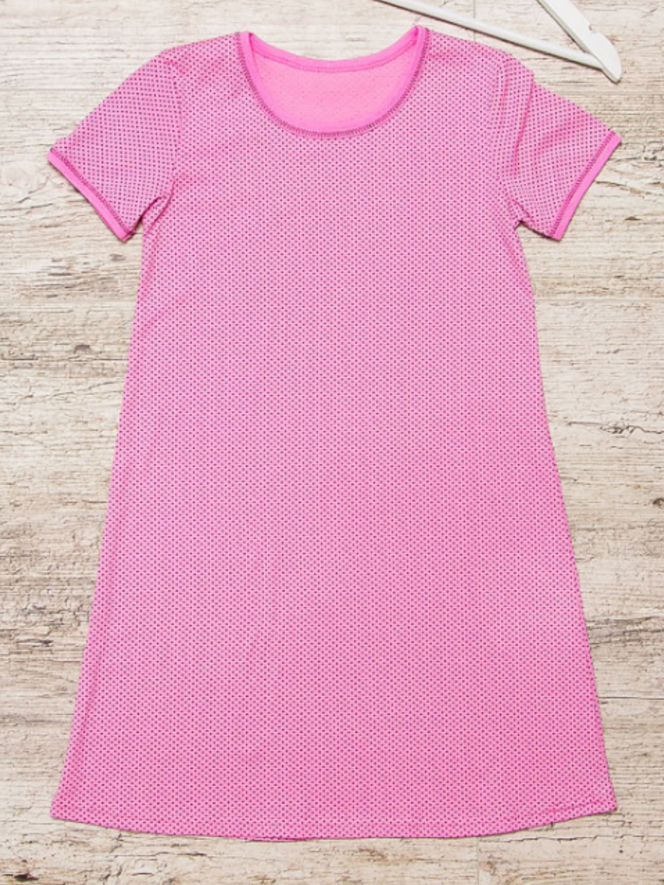 Ночная рубашка Носи своє модель 6019-002-goroh-rozhevij Фото