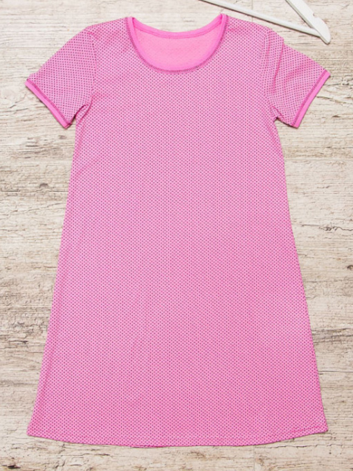 Ночная рубашка Носи своє модель 6019-002-goroh-rozhevij Фото