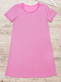 Нічна сорочка Носи своє модель 6019-002-goroh-rozhevij Фото