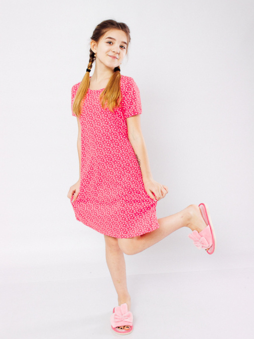 Ночная рубашка Носи своє модель 6019-002-serce-koral Фото