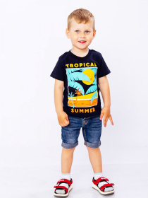 Футболка Носи своє модель 6021-001-33-1-4-chornilxno-sinj Фото