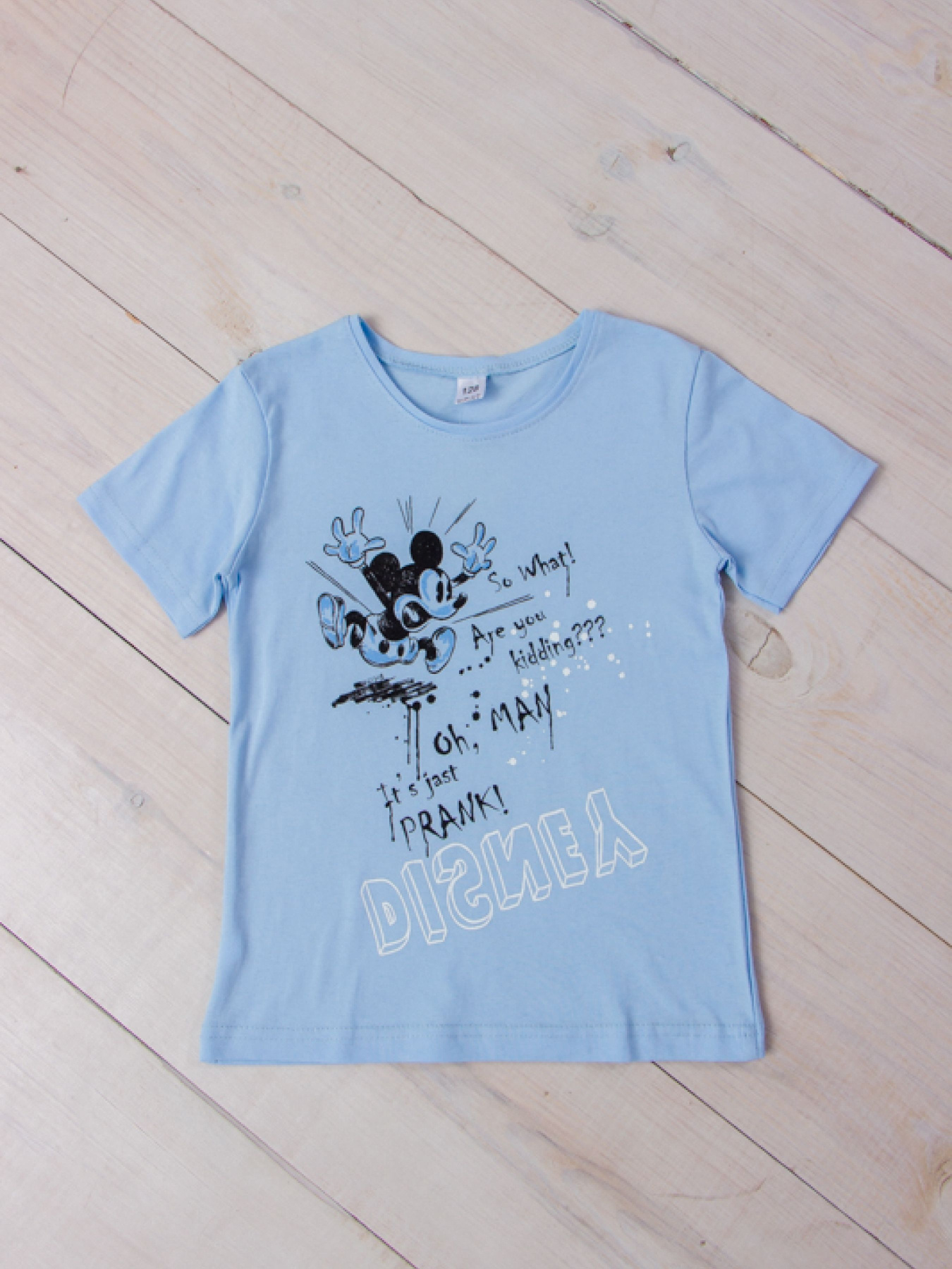 Футболка Носи своє модель 6021-001-33-1-4-disney-blakitnij Фото