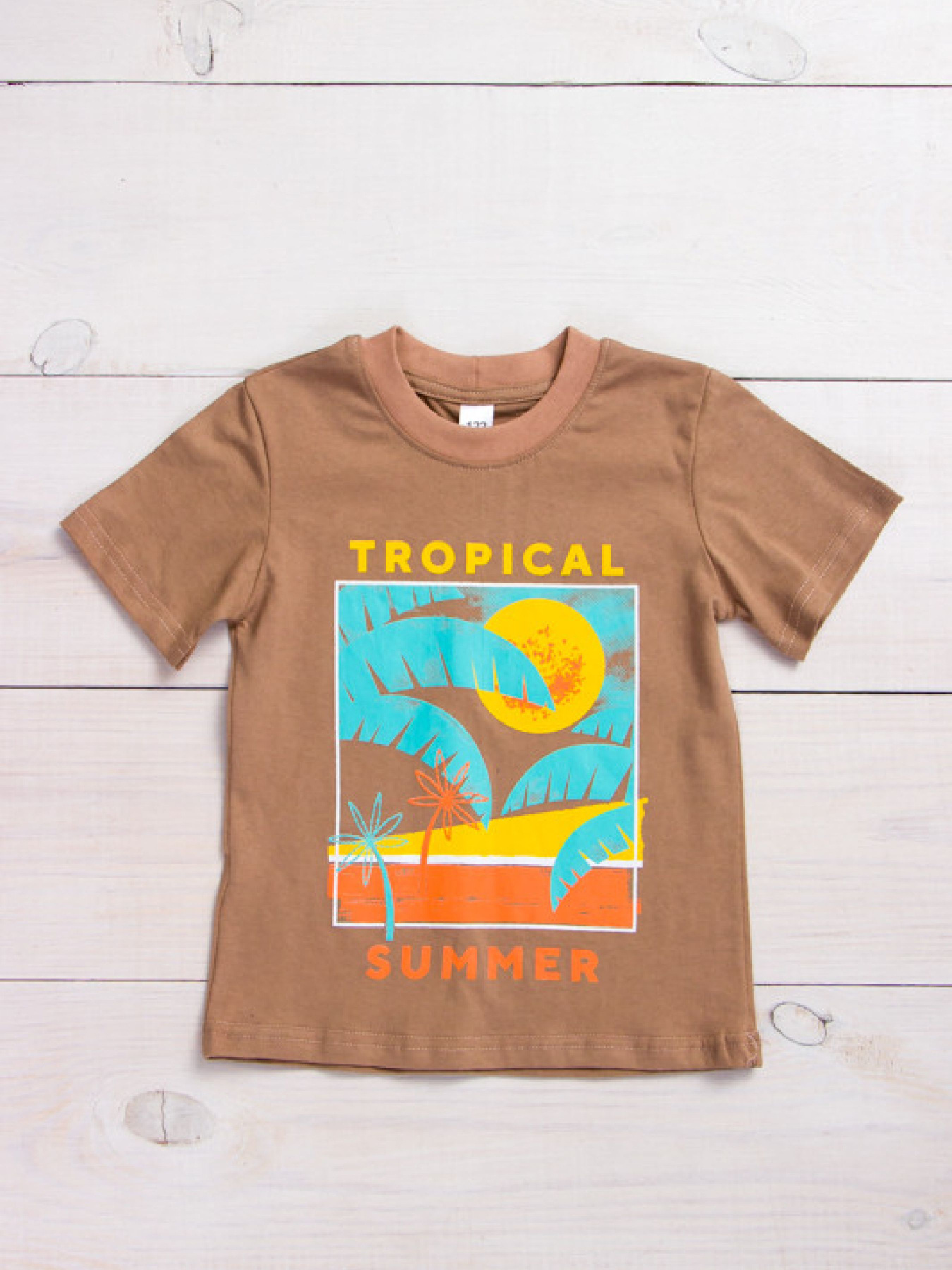 Футболка Носи своє модель 6021-001-33-1-4-korichnevij Фото