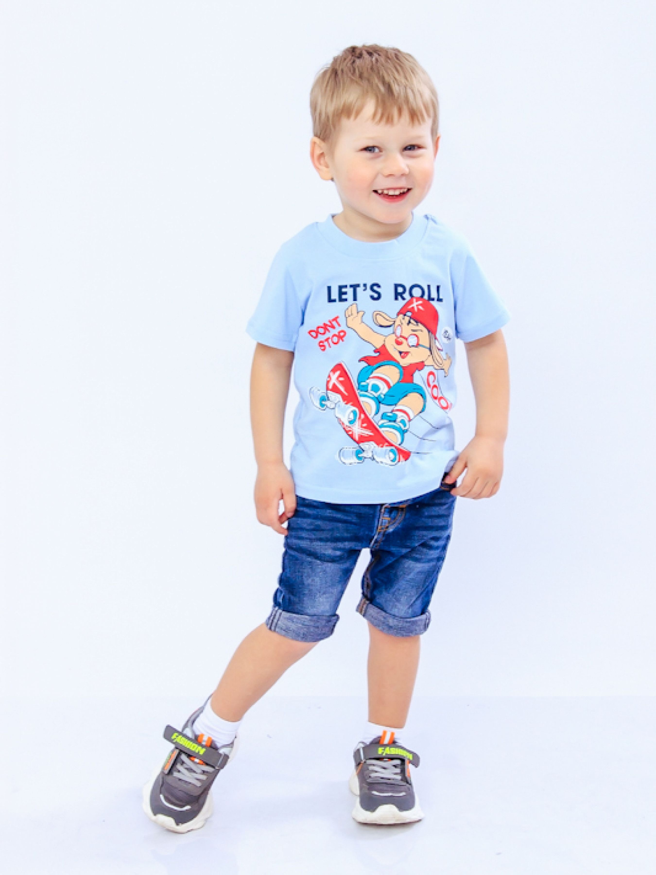 Футболка Носи своє модель 6021-2V-blakitnij Фото