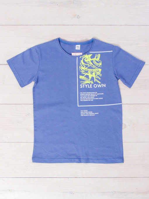 Футболка Носи своє модель 6021-4-blakitnij-style Фото